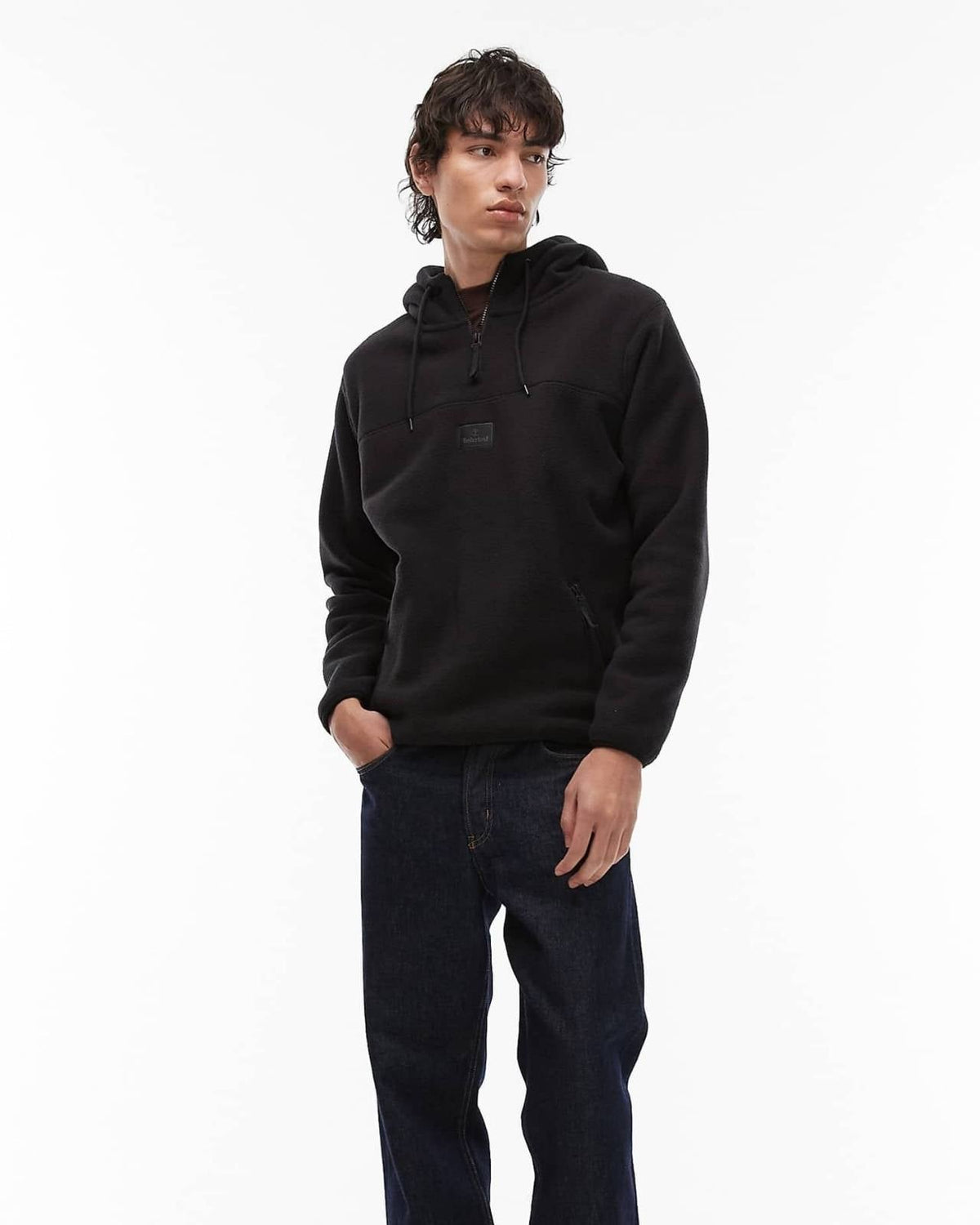 Fleece Half-Zip Hoodie Main image