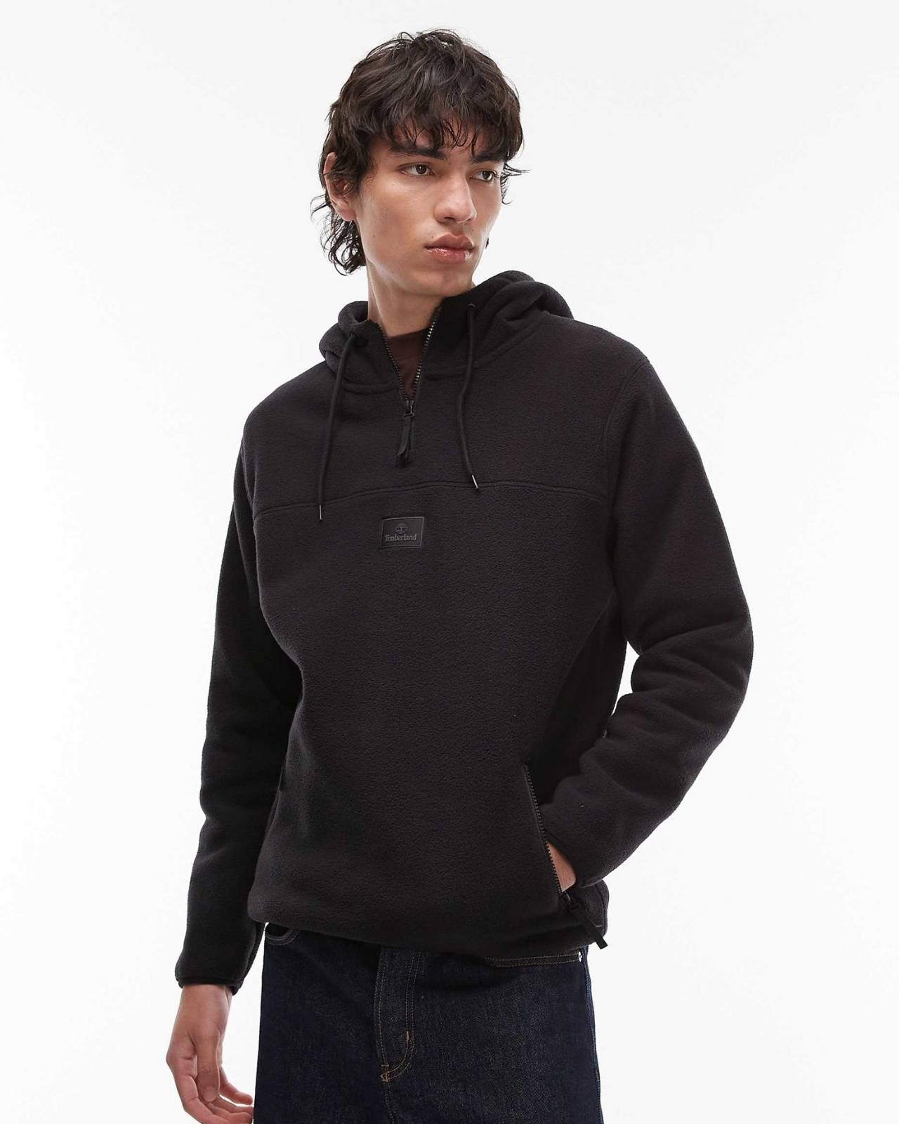 Fleece Half-Zip Hoodie Secondary image