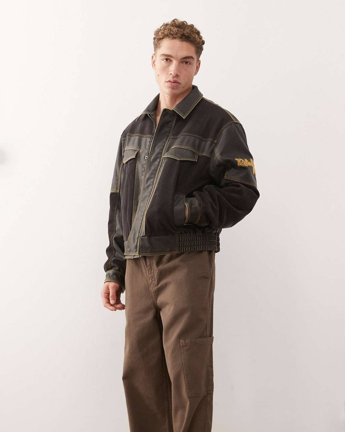 Contrast Stitch Utility Jacket Main image
